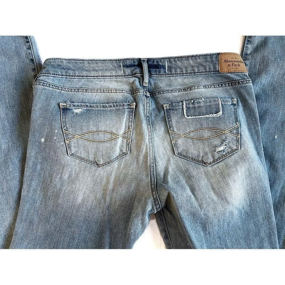 Abercrombie & Fitch Skinny Jeans | Distressed Patchwork